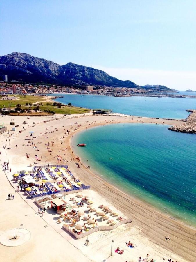Appartement Plage Prado/Velodrome Marsilya Dış mekan fotoğraf